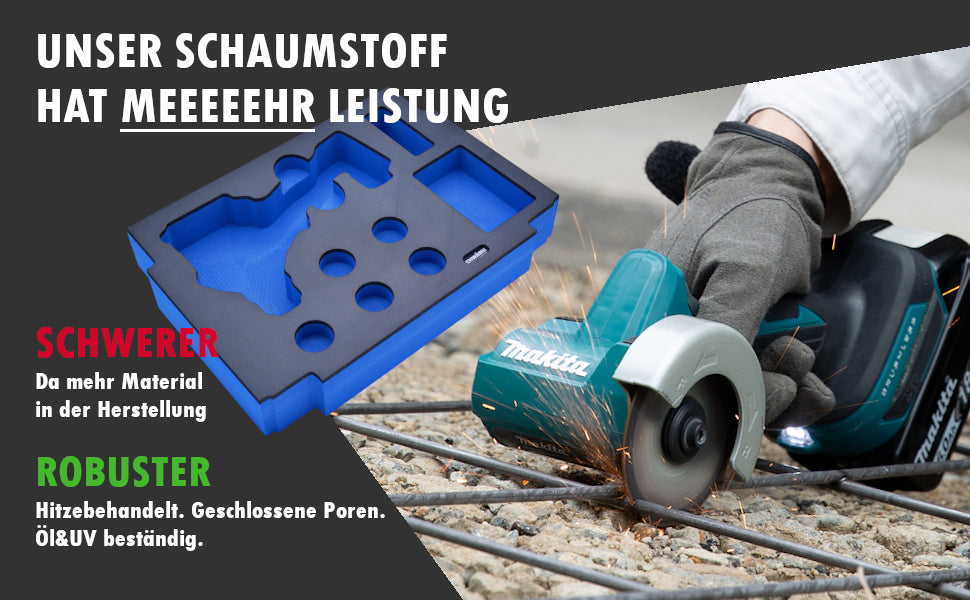 Individuelle Schaumeinlage erstellen