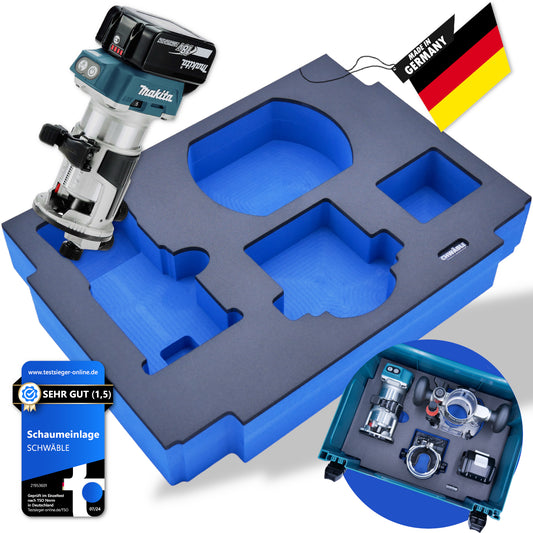 SCHWÄBLE® Schaumeinlage Schaumstoffeinlage für Makita Akku-Multifräse DRT50